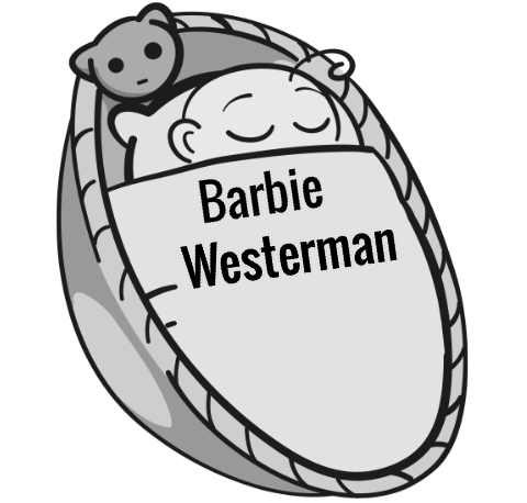 Barbie Westerman sleeping baby