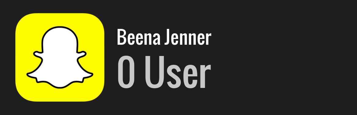 Beena Jenner snapchat