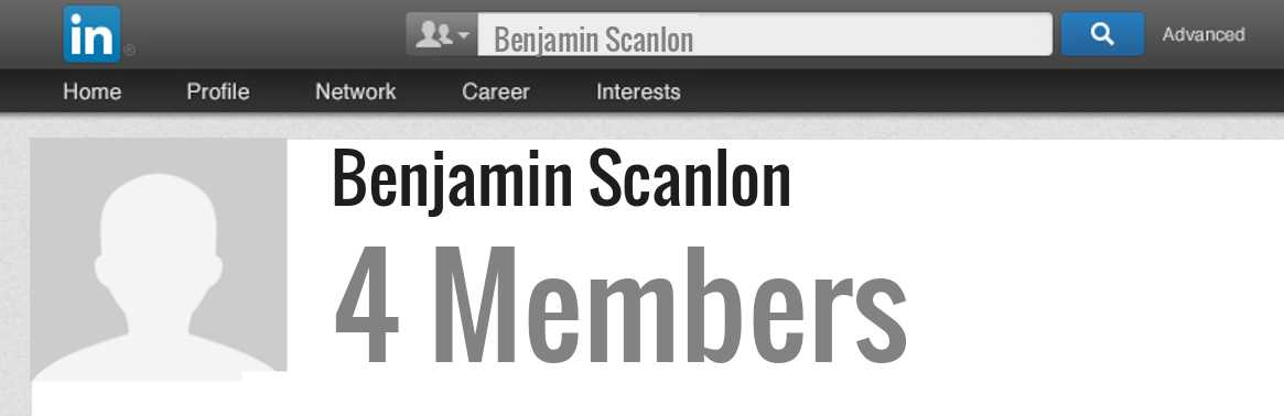 Benjamin Scanlon linkedin profile