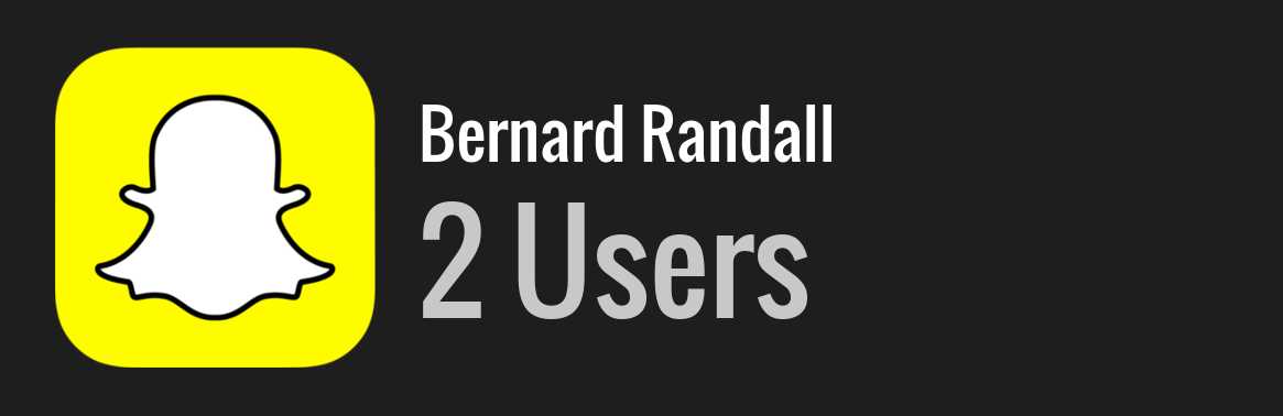 Bernard Randall snapchat