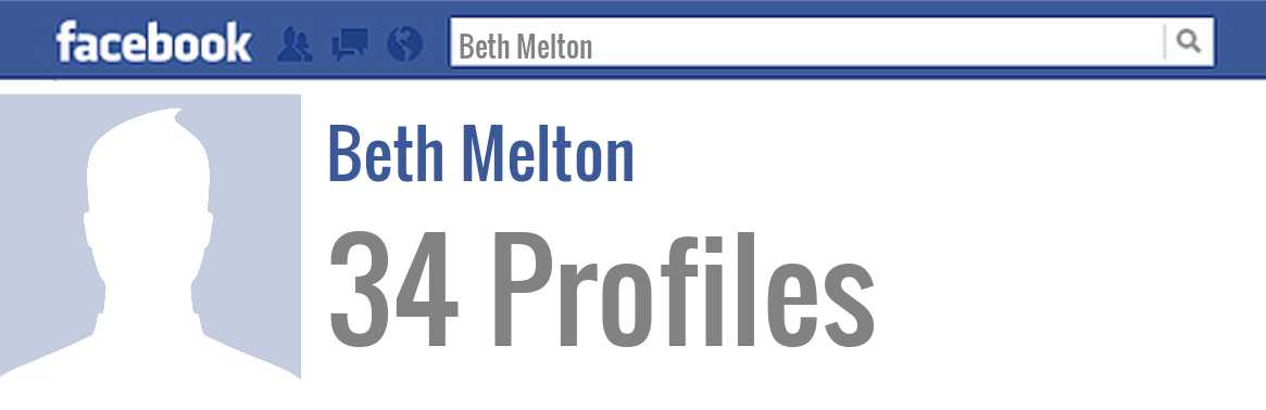Beth Melton facebook profiles