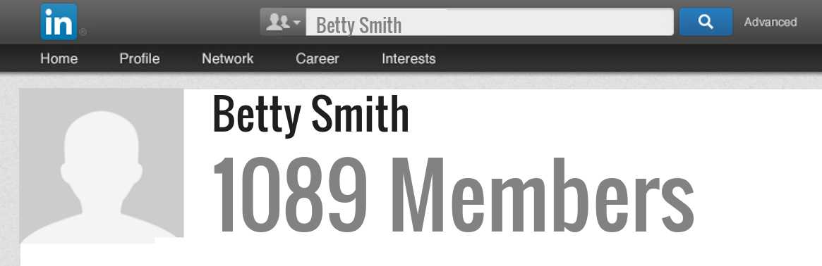 Betty Smith linkedin profile
