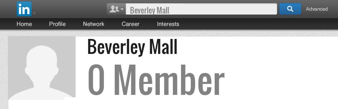 Beverley Mall linkedin profile