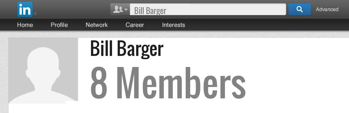 Bill Barger linkedin profile