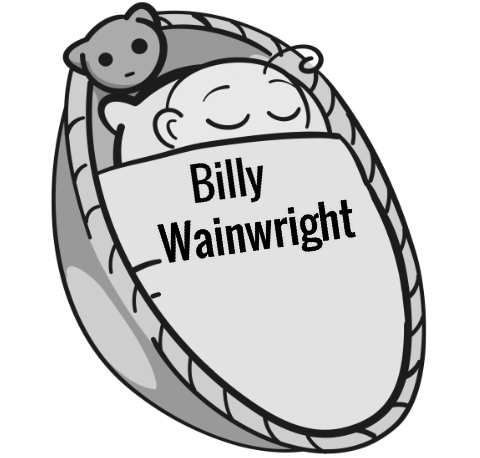 Billy Wainwright sleeping baby