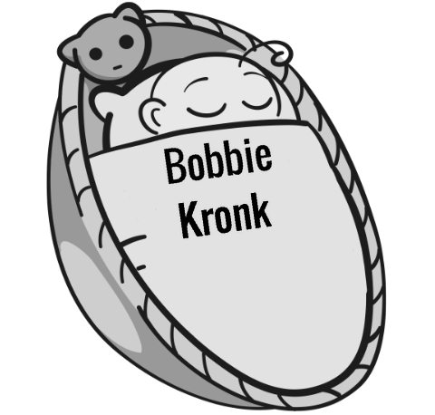 Bobbie Kronk sleeping baby