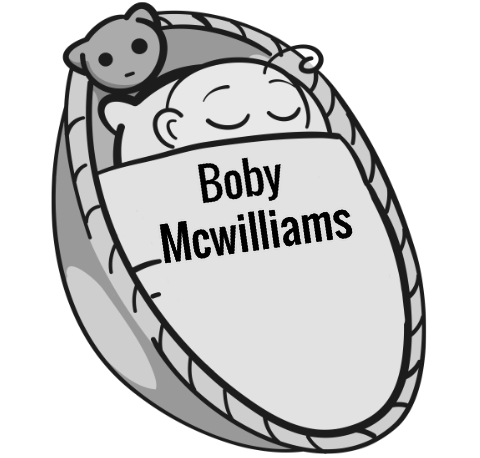 Boby Mcwilliams sleeping baby
