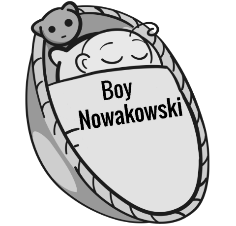 Boy Nowakowski sleeping baby