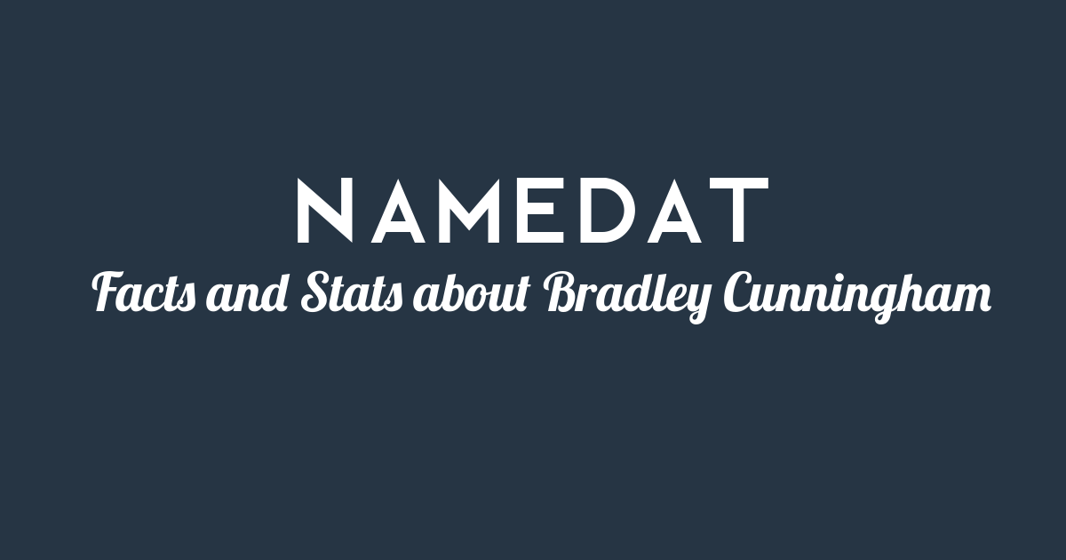 Bradley Cunningham: Background Data, Facts, Social Media, Net Worth and