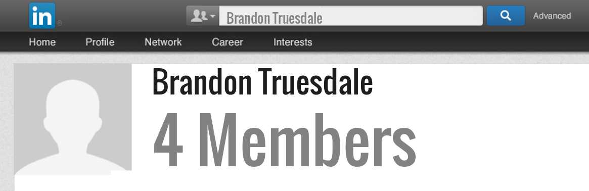 Brandon Truesdale linkedin profile