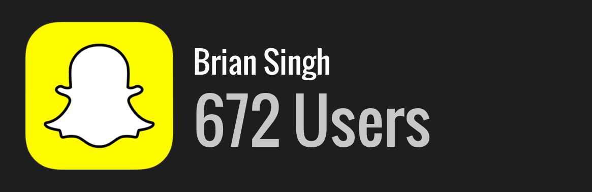 Brian Singh snapchat
