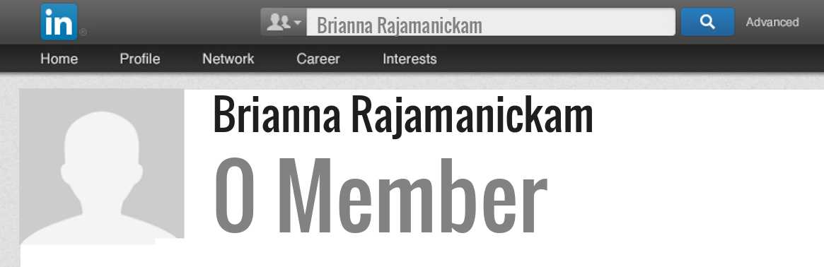 Brianna Rajamanickam linkedin profile
