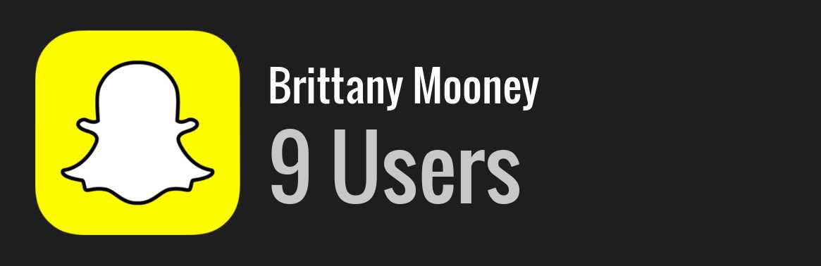 Brittany Mooney snapchat