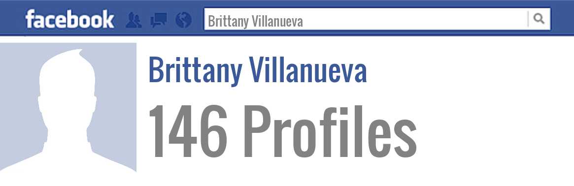 Brittany Villanueva facebook profiles