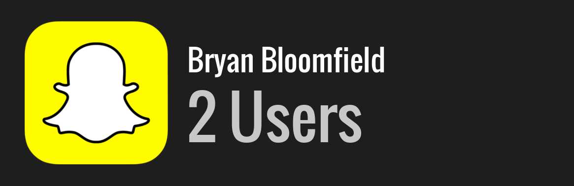 Bryan Bloomfield snapchat