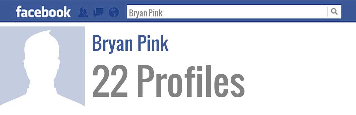 Bryan Pink facebook profiles