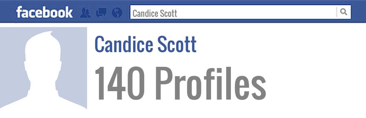 Candice Scott facebook profiles