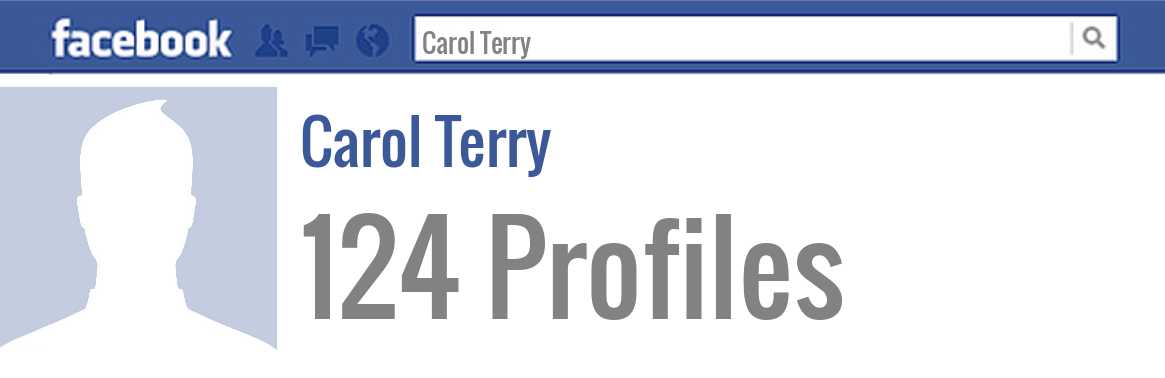 Carol Terry facebook profiles