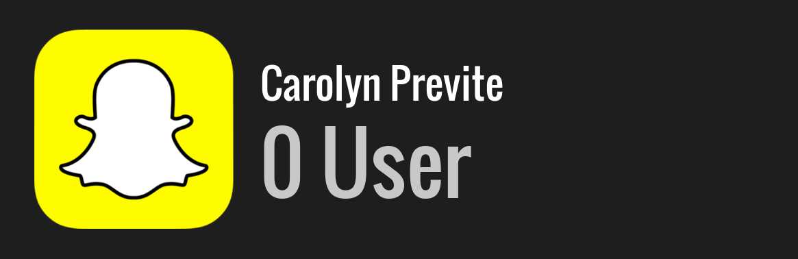 Carolyn Previte snapchat