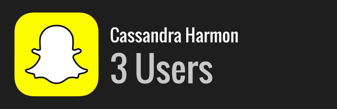 Cassandra Harmon snapchat