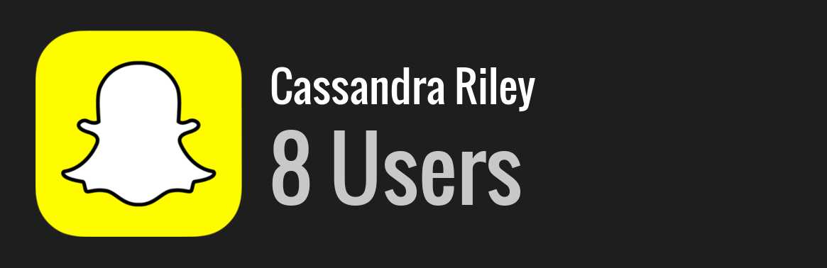 Cassandra Riley snapchat