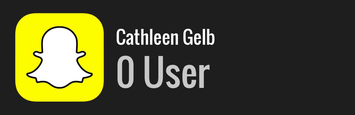 Cathleen Gelb snapchat