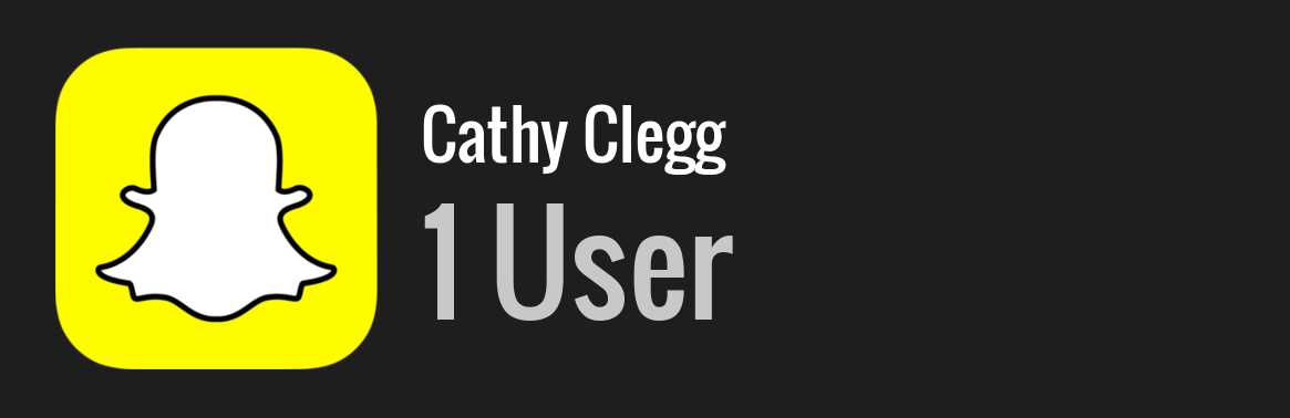 Cathy Clegg snapchat