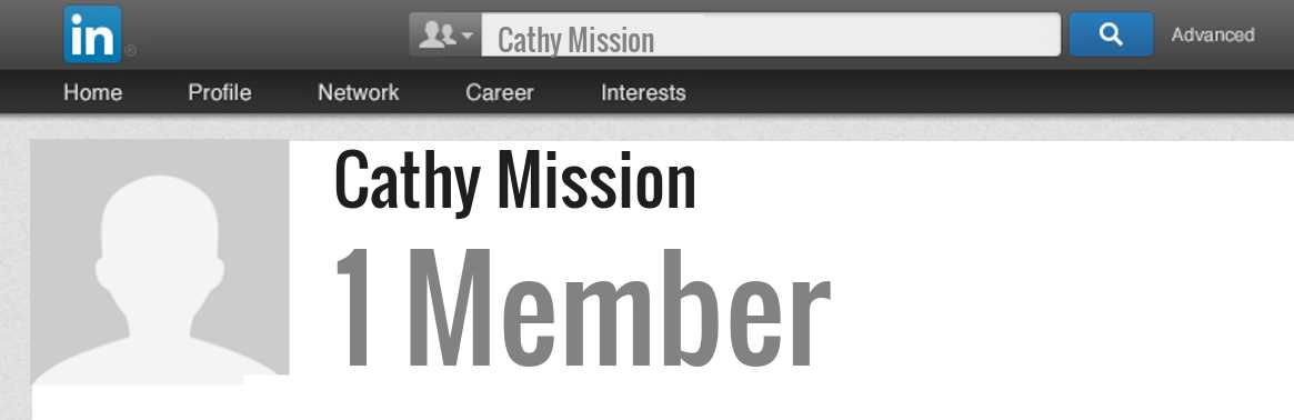 Cathy Mission linkedin profile