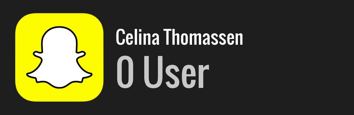 Celina Thomassen snapchat