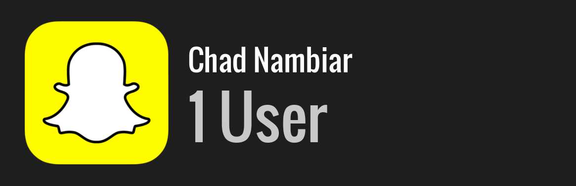 Chad Nambiar snapchat