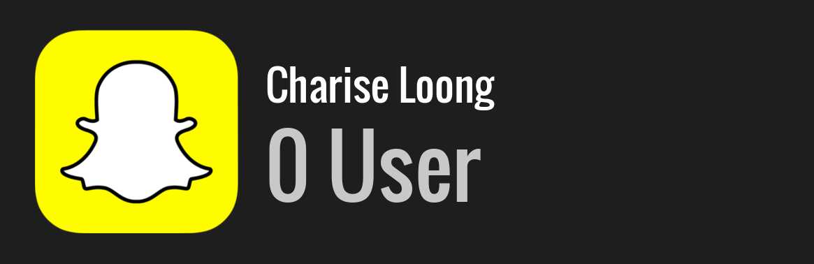 Charise Loong snapchat