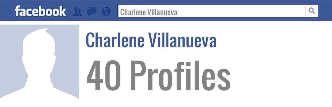 Charlene Villanueva facebook profiles