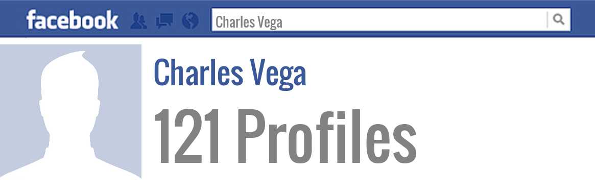 Charles Vega facebook profiles