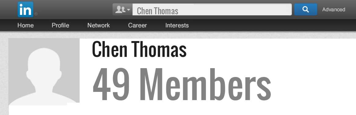 Chen Thomas linkedin profile