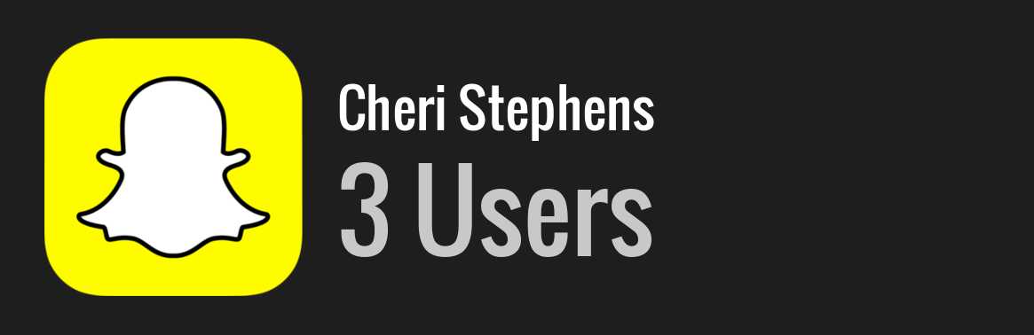Cheri Stephens snapchat