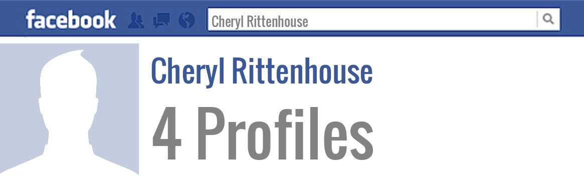 Cheryl Rittenhouse facebook profiles