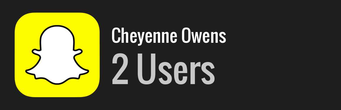 Cheyenne Owens snapchat