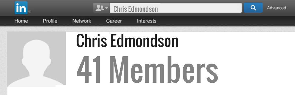 Chris Edmondson linkedin profile