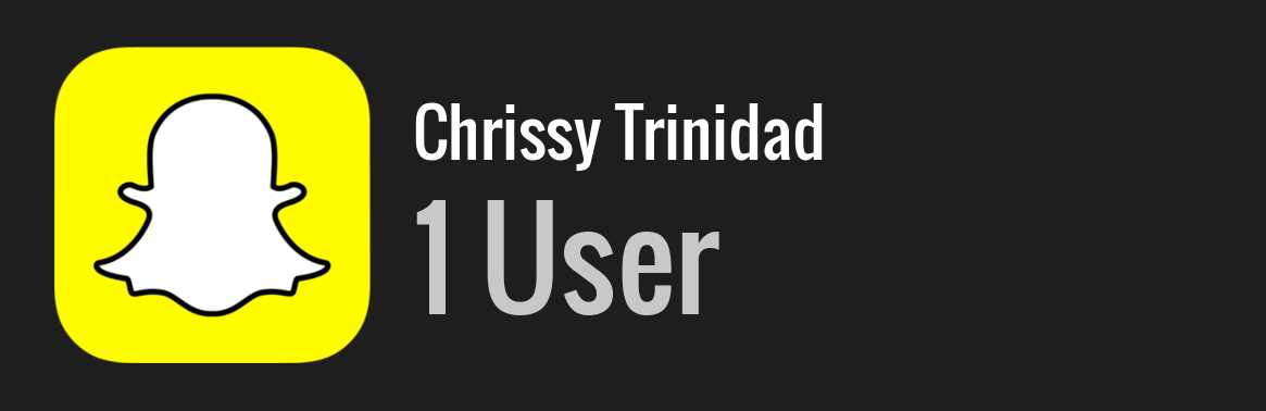 Chrissy Trinidad snapchat