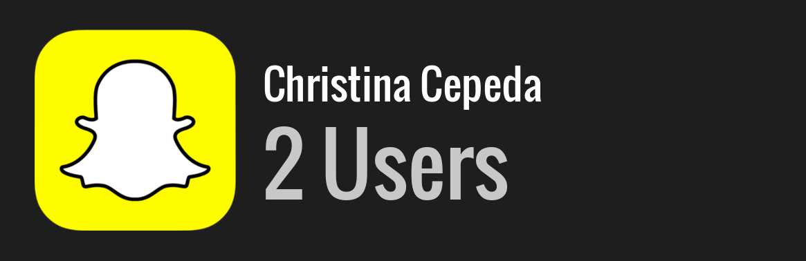 Christina Cepeda snapchat