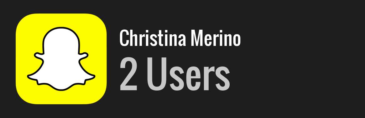 Christina Merino snapchat