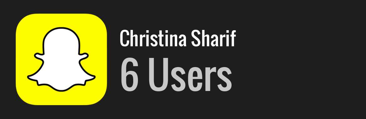 Christina Sharif snapchat