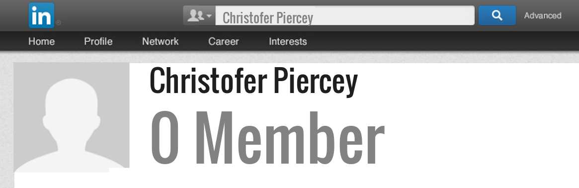Christofer Piercey linkedin profile