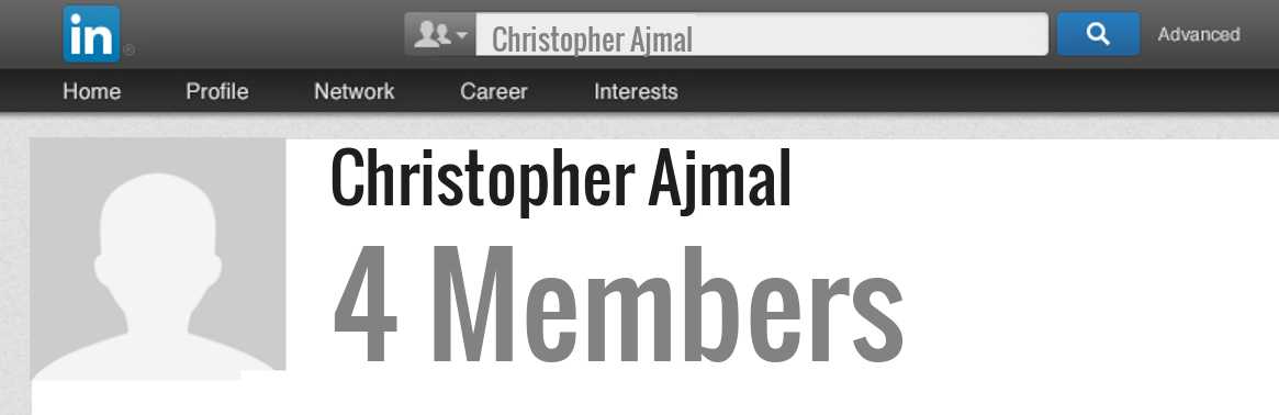 Christopher Ajmal linkedin profile