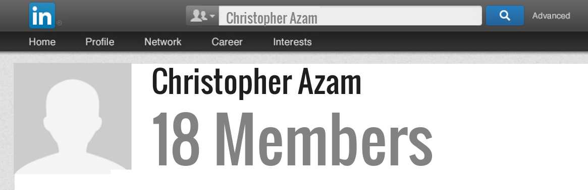 Christopher Azam linkedin profile