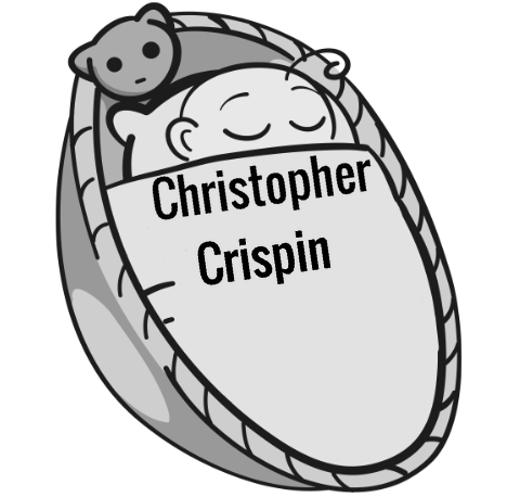 Christopher Crispin sleeping baby