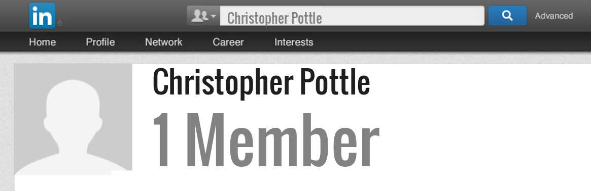 Christopher Pottle linkedin profile