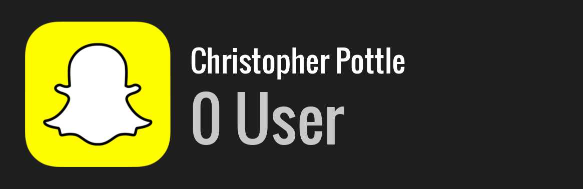 Christopher Pottle snapchat