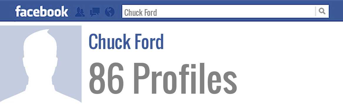 Chuck Ford facebook profiles