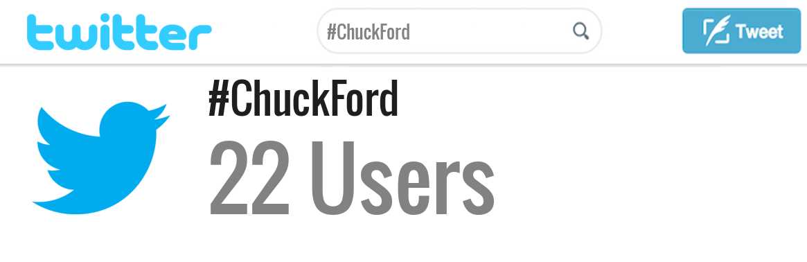 Chuck Ford twitter account